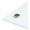 U Brands Glass Dry Erase Board, 72 x 36, White Surface 123U0001